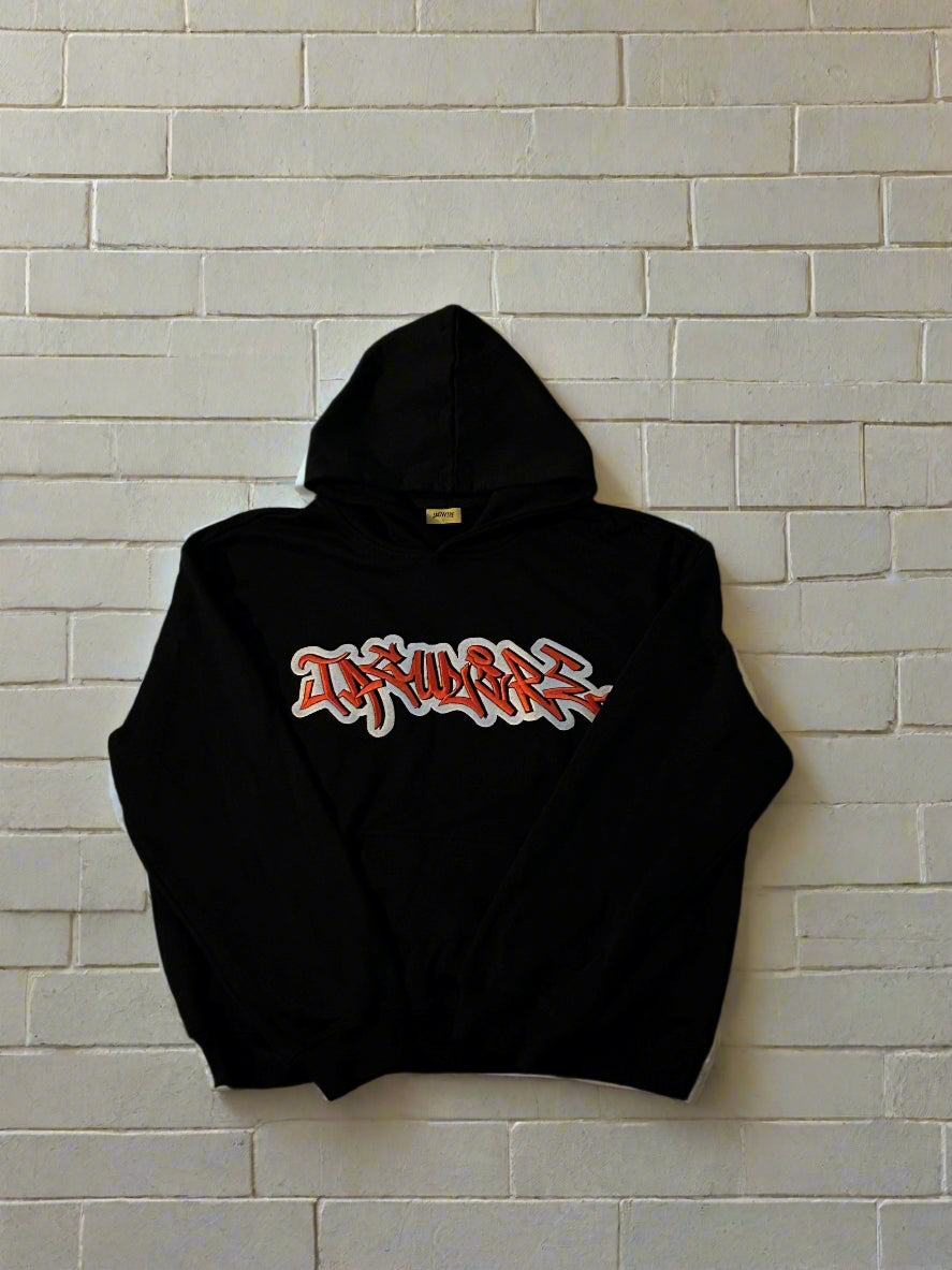 Sudadera negra con capucha 'JAGWIRE'